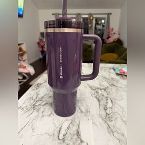Stanley Purple Travel Mug with Handle